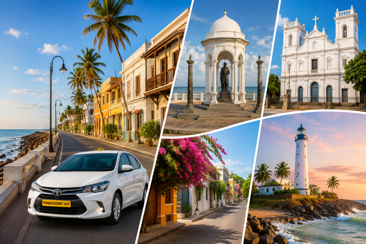 Pondicherry  2days Tour Package ₹10,000/-